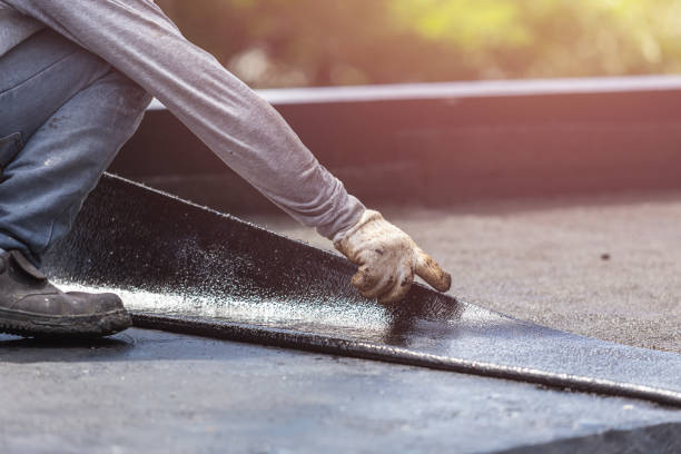 Professional Waterproofing technician working in Belleville, NJ